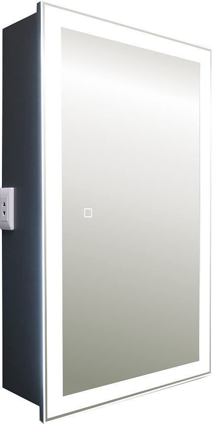 Munchen-ANTHRACITE LED-00002669 43х73 см
