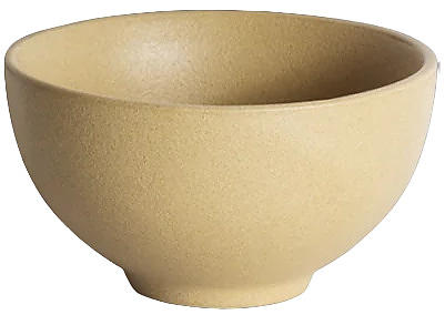 Er-go! Rice Bowl D068-111BMS 11.5 см, матовый песок (Matte Sand)
