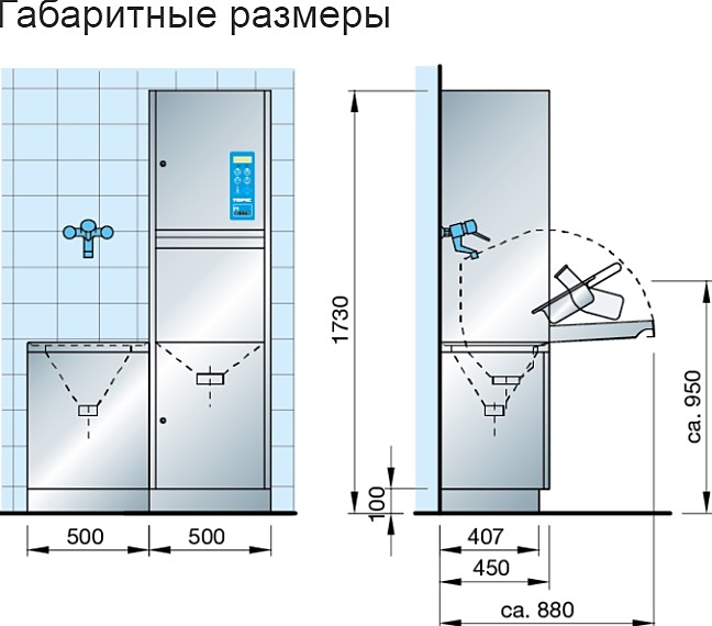 Topic 20A со сливной раковиной