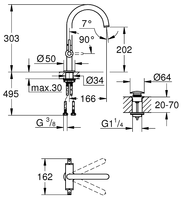 Atrio DN 15 L-SIZE 21022AL3