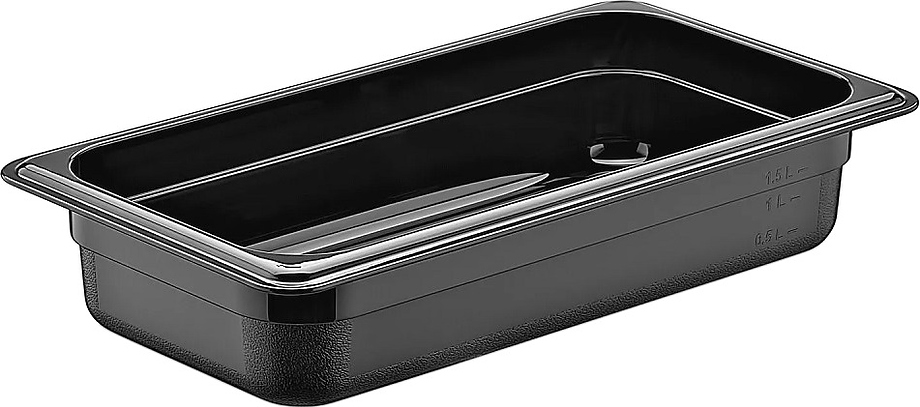 GNPP-1365/B GN 1/3-65 (325х176х65) 2 л полипропилен черная