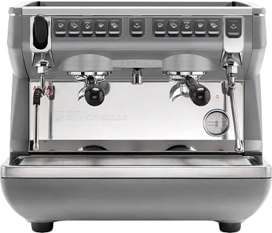 Appia Life Compact 2Gr V 220V metallic grey+economizer+high groups