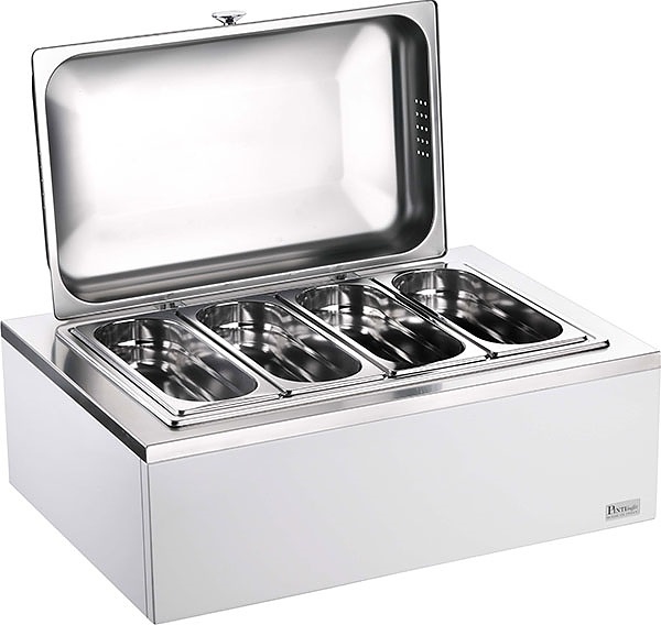 Buffet 511B2810 4 отделения, H = 30 см, L = 64 см, B = 46 см (МДФ) белая