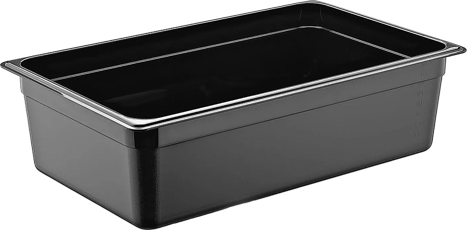 GNPP-11150/B GN 1/1-150 (530х325х150) 18 л полипропилен черная