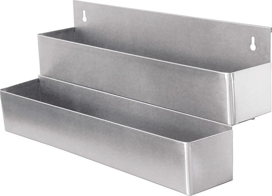 BarWare SPR-32D (БАР) 81х21х25 см 2 яруса на 16 бутылок (нерж. сталь) (BarWare SPR-32D (БАР) 81х21х25 см 2 яруса на 16 бутылок (нерж. сталь))