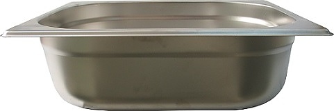 Е-8023100 GN 2/3-100 (354x325x100 мм) нерж. сталь, 8, 8 л