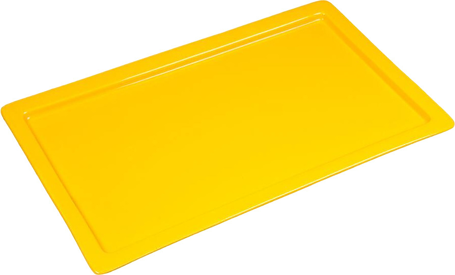 81243102 GN 1/1-20 (530х325х20 мм) фарфор, желтая