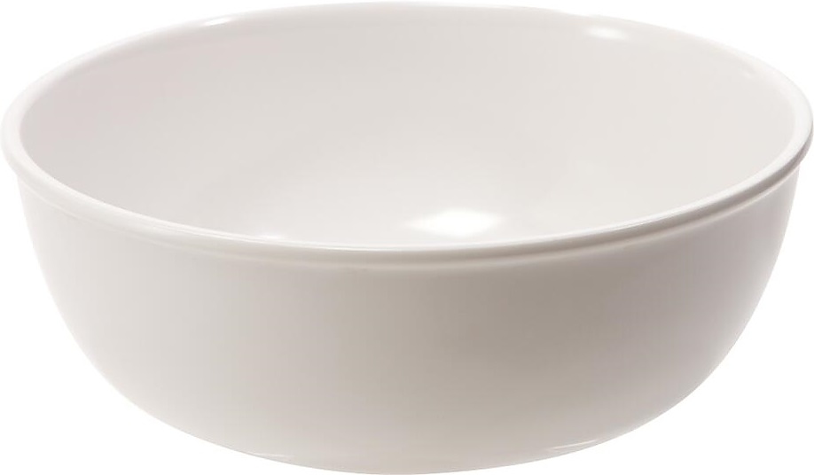 1013 White 6000 мл 33х13 см (меламин) круглый