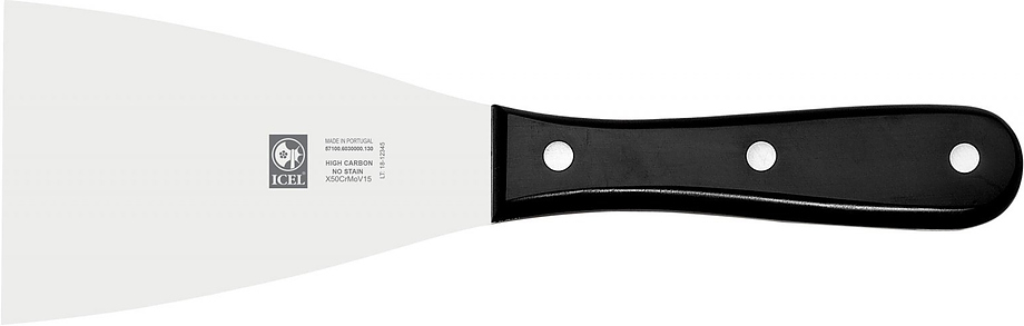 Classica Scraper 57100.6030000.130 прямая, 130 мм, черная ручка