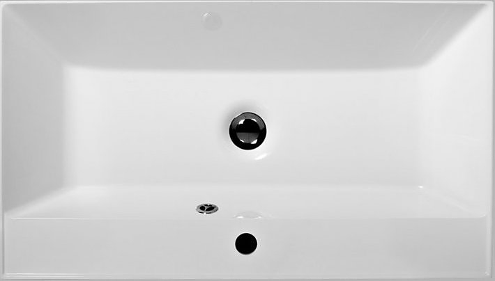 AURORA-800-2C-SO-BL + BB800/450-LV-MR-AST + 8.1107.224192.0270 белый глянцевый, ручки белые глянцевые