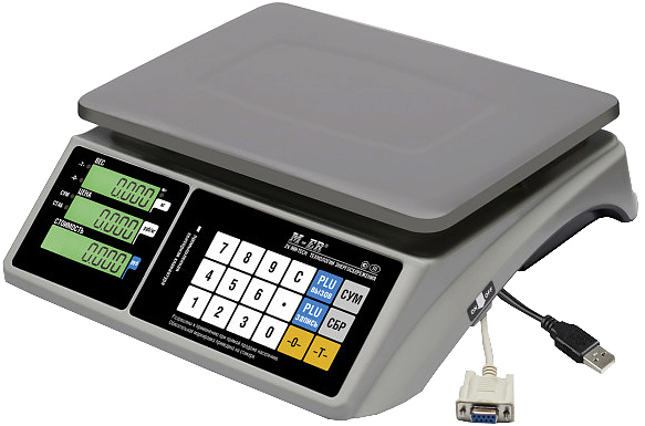 M-ER 328 AC-6.1 "TOUCH-M" LCD RS232 и USB