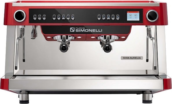 Nuova Aurelia MP 2Gr 220V red+high groups+Autopurge