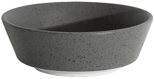 Er-go! Stone Low Bowl (L) D112-17B 14 см, гранит (Granite)