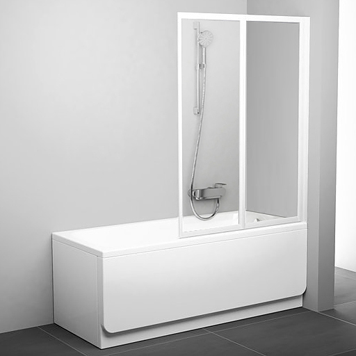 VS2 105х140 см, складная, Transparent, профиль белый