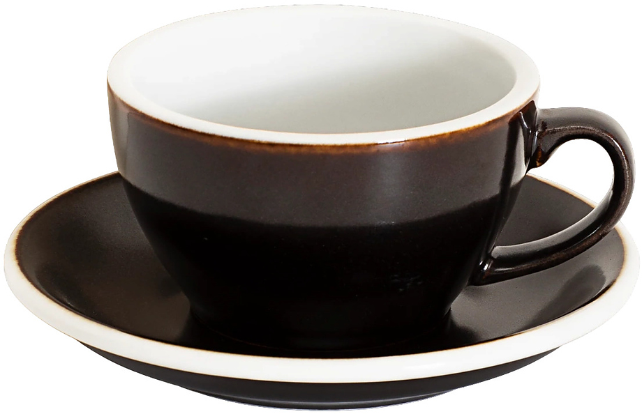 Egg Latte&Cappuccino Cup C088-104BGU/C088-71BGU 250 мл, титановый (gunpowder) (Egg Latte&Cappuccino Cup C088-104BGU/C088-71BGU 250 мл, титановый (gunpowder))
