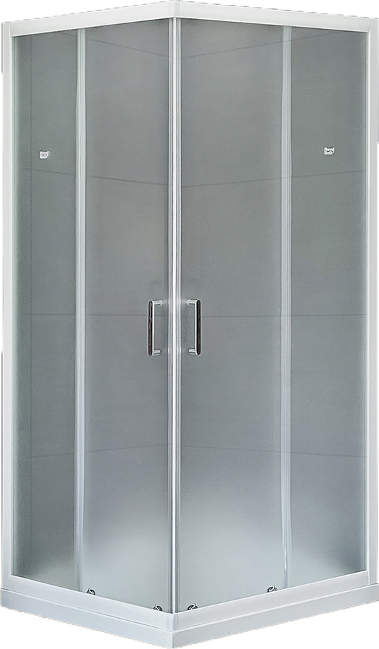 RB HPD-C 110x100x185 см, матовое, белый профиль