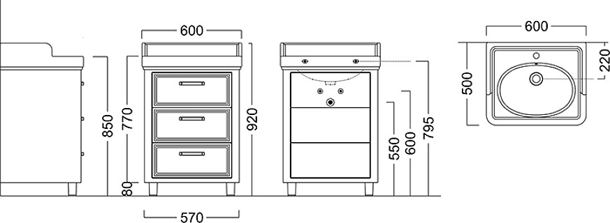 Pompei PO.60.3/WHT (Pompei PO.60.3WHT)