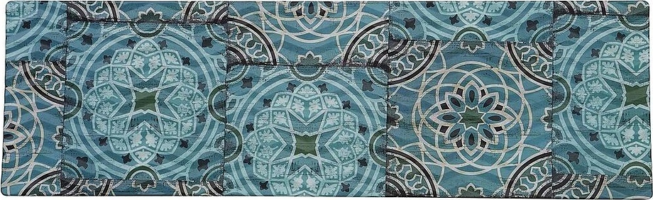 542106B Damask Blue 53х16, 2х1, 7 см (меламин) прямоугольное