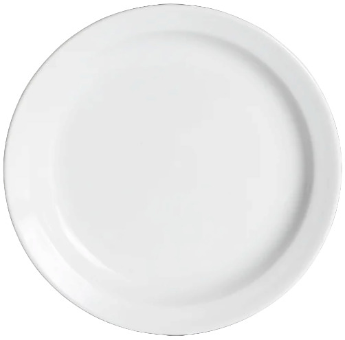 Er-go! Side Plate D101-04B 15 см, белый (White)