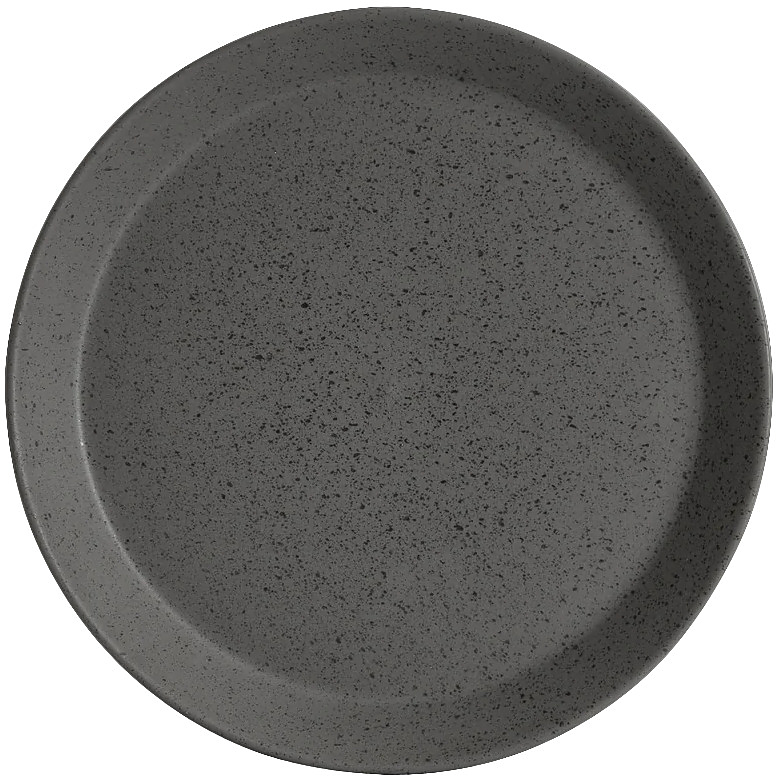 Er-go! Stone Salad Plate D112-14B 23 см, гранит (Granite)