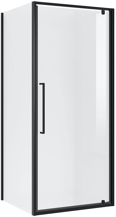 Nova NG-85-8AB-A90B-34 80х90х195 см, профиль черный матовый