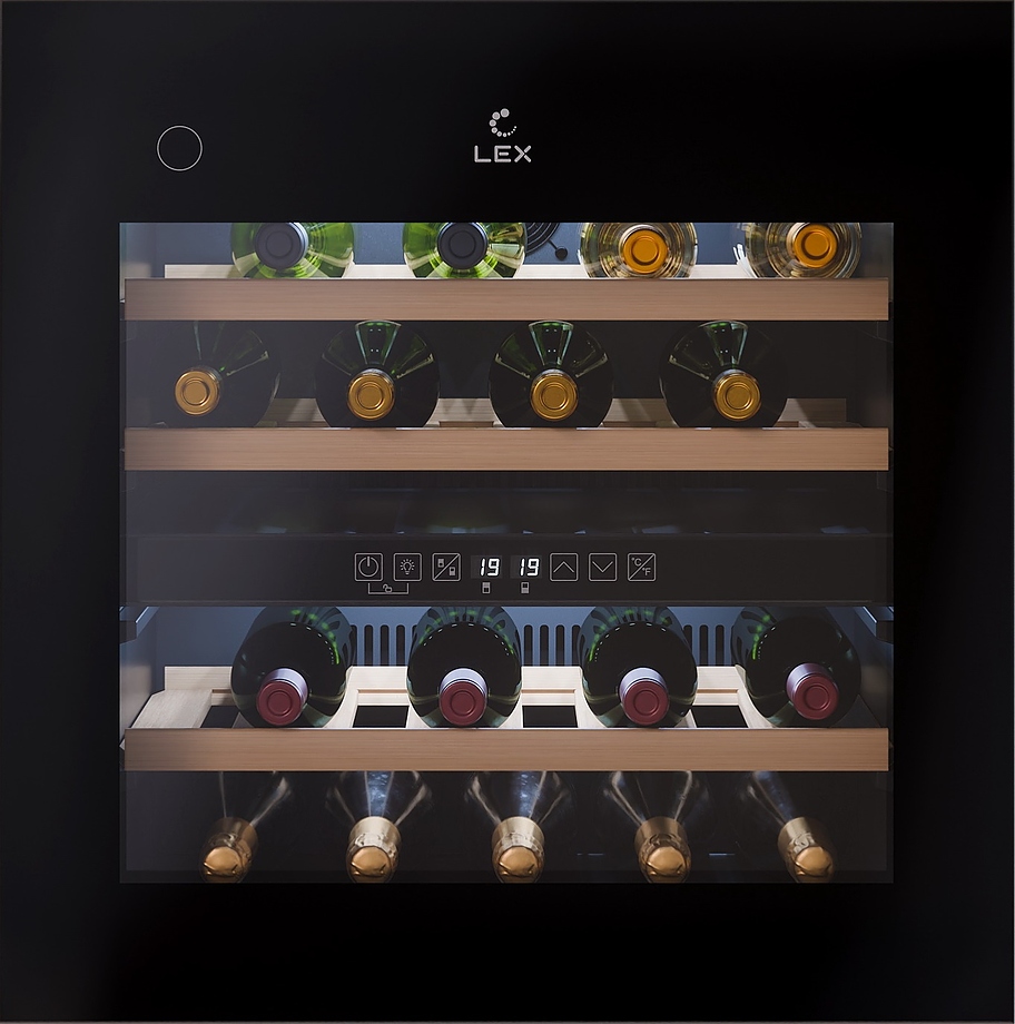 LWD6036BL dual zone PP черный