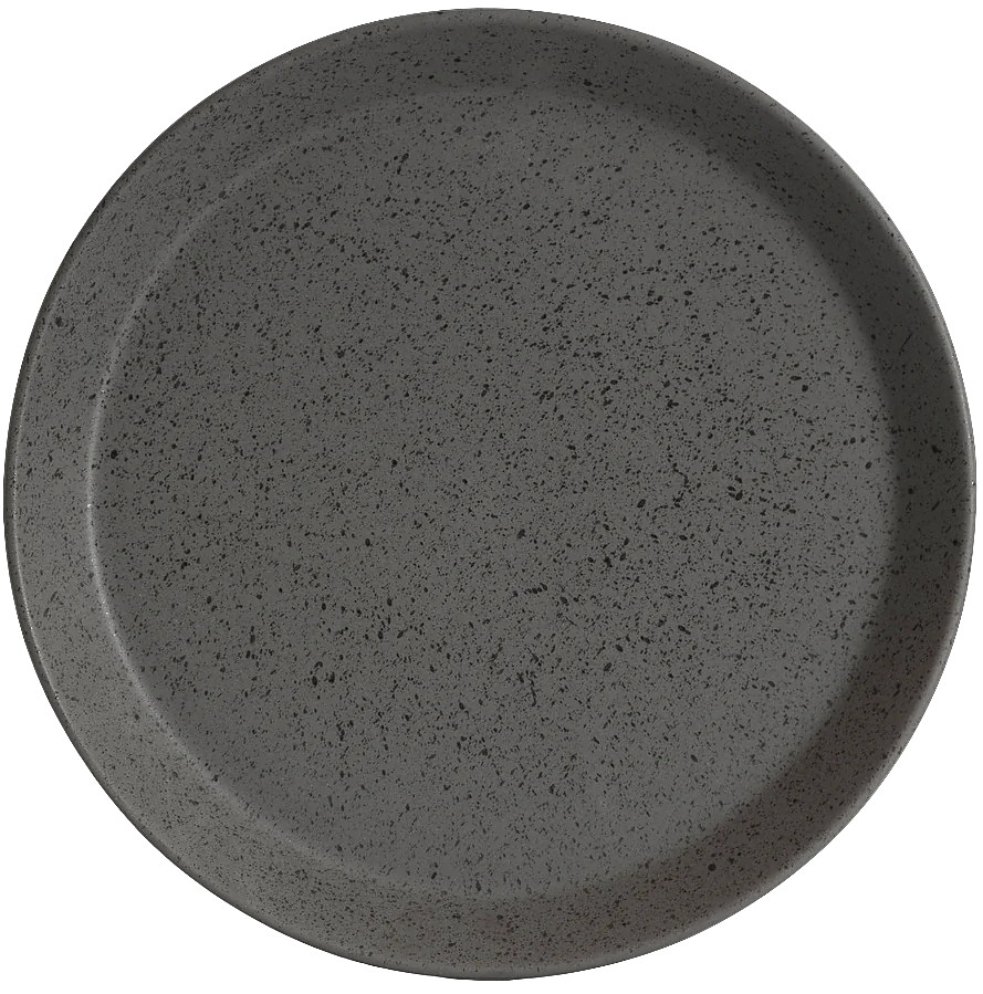 Er-go! Stone Dinner Plate D112-01B 27 см, гранит (Granite)