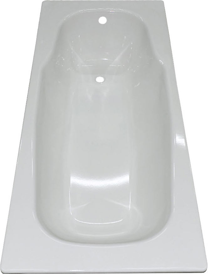 ATLANTICA B80A 180x80 см, без отв. для ручек, сталь