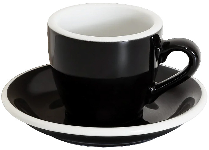 Egg Espresso Cup 80-39BBK/40BBK 80 мл, черный (black)