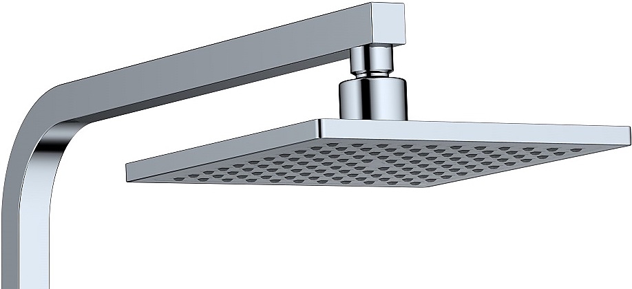 Sahara SX-1115/00 (new) с верхней душевой лейкой "Тропический дождь", хром