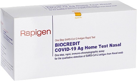 BIOCREDIT COVID-19 Ag Home Test Nasal 5 шт.