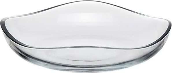 53003/b «Тоскана» d = 16 см h = 3, 5 см (стекло) прозрачная