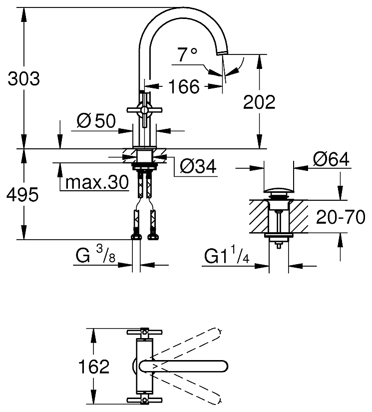 Atrio DN 15 L-SIZE 21019DC3