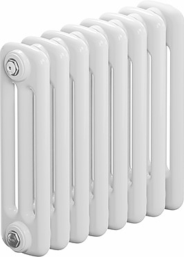 TUB 3037-10-TI титан (10 секций, боковое подключение