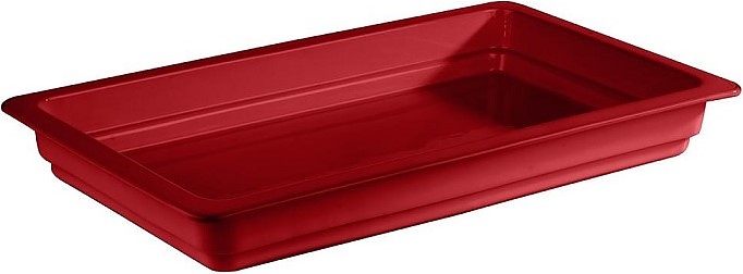 82272 GN 1/1-65 (530х325х65) фарфор, красная