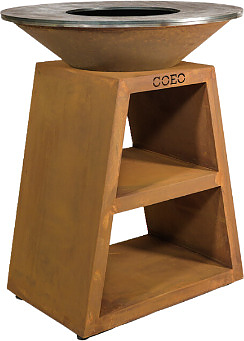 TRIO 82 h = 100 см кортеновская сталь