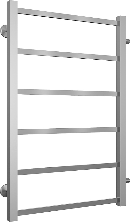 Вега П6 50x80, 6 см, матовая сталь