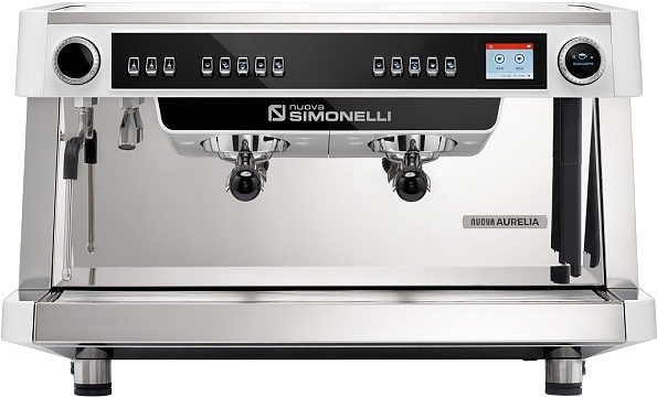 Nuova Aurelia MP 2Gr 220V white+high groups+Autopurge+E-mil k technology
