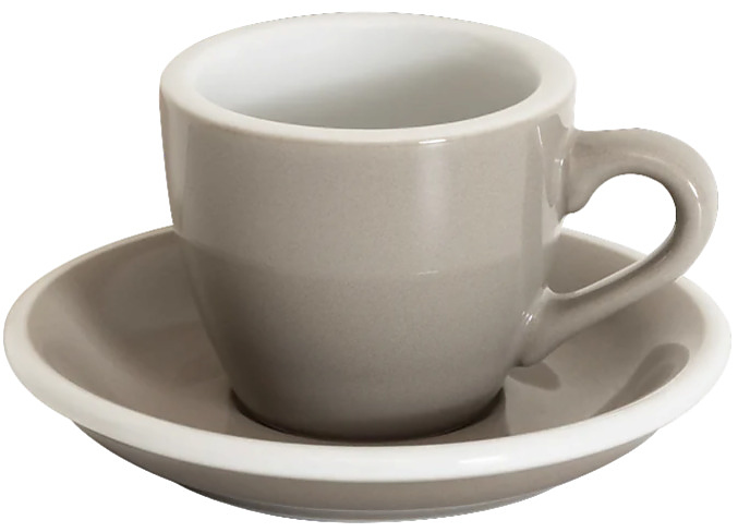 Egg Espresso Cup C088-84BTP/C088-85BTP 80 мл, серый (taupe)