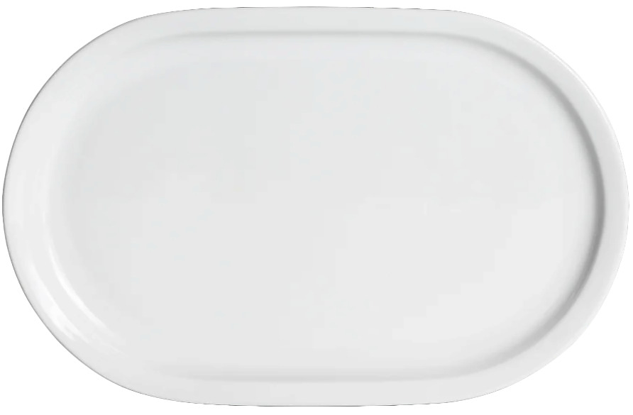 Er-go! Vegetable Plate D101-12B 31 см, белый (White)