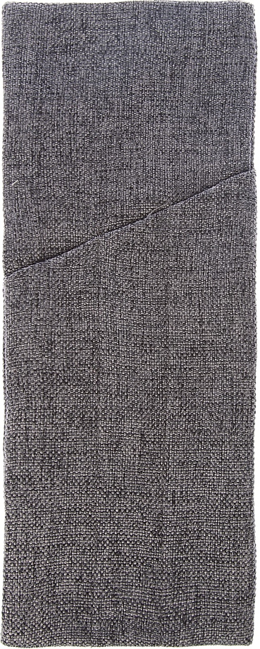 Рогожка на 3 прибора правый, графит (цвет 155), 5 шт.