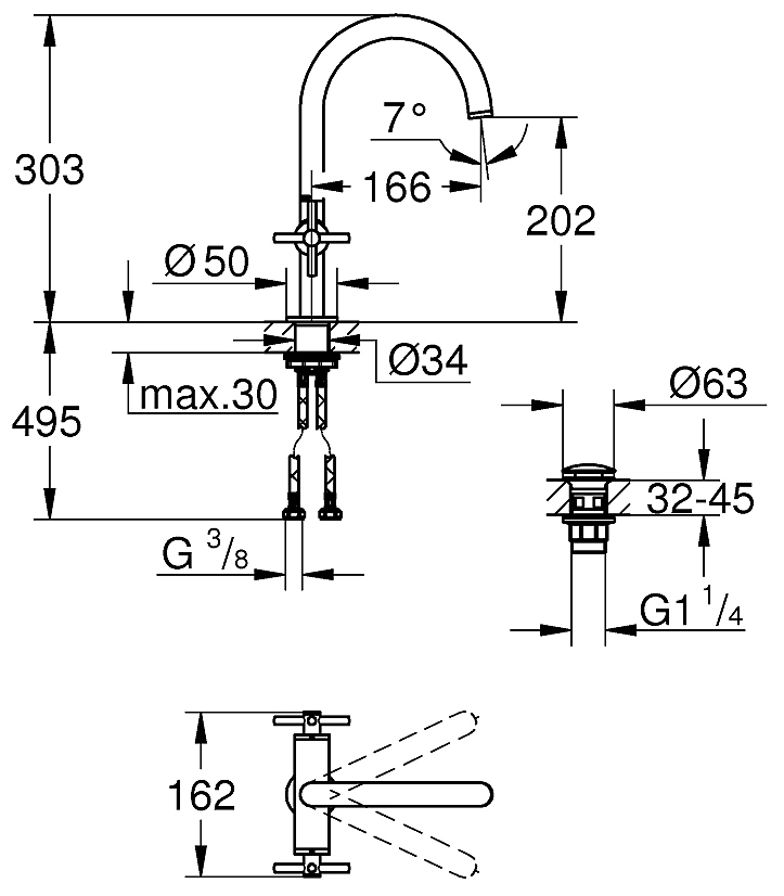 Atrio DN 15 L-SIZE 21019003