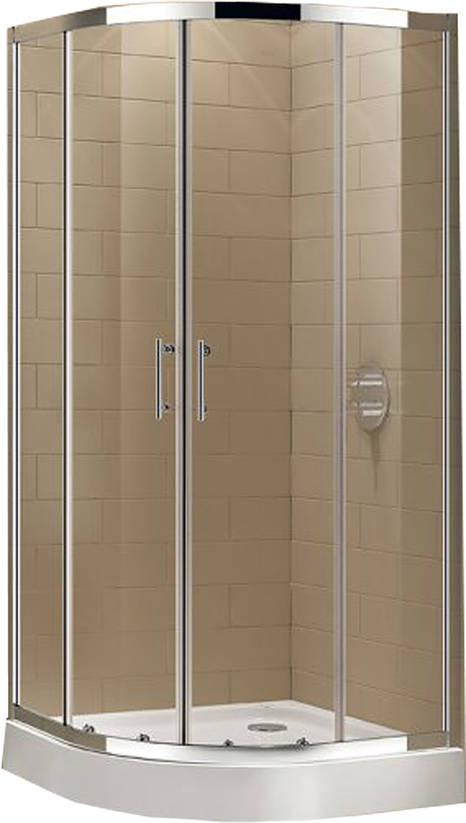 ECO-O-R-2-90-C-Cr 90х90х190 см