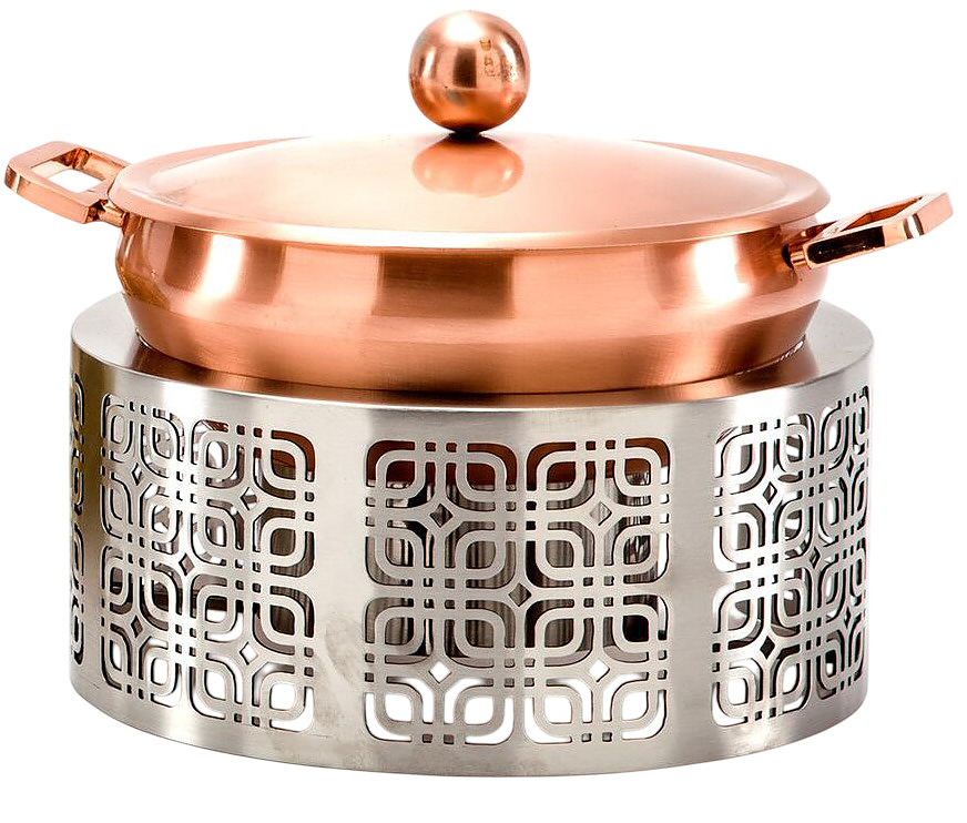 Hotelware ANC 7281 SS d 24 см h 10, 6 см + кастрюля медь