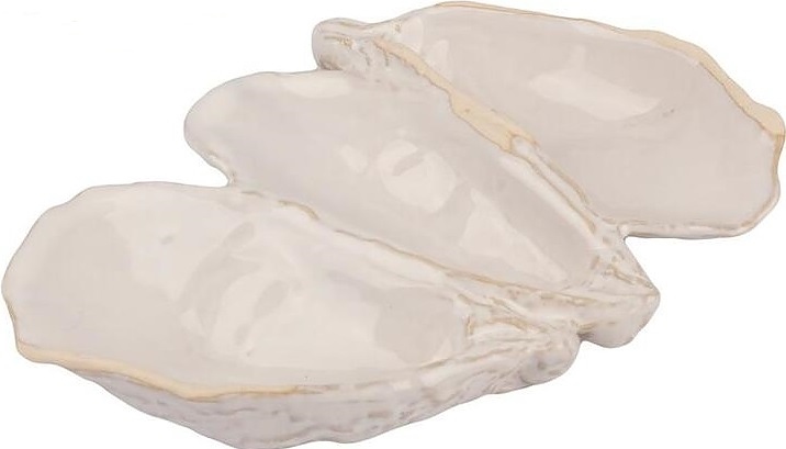 Gray Shell Frutti di Mare B240040619-J 20х14 см h = 3 см (керамика)