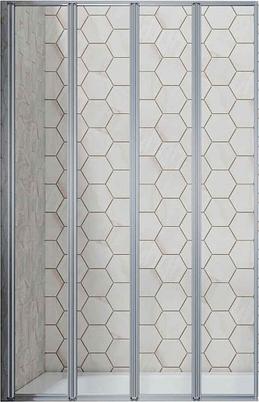 Bath Screens 16041112 120х140 см, складная