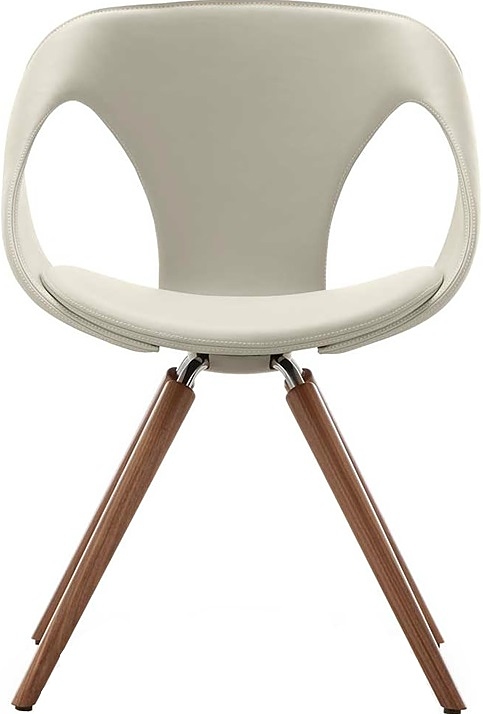 UP-CHAIR WOOD 907.31 кожа