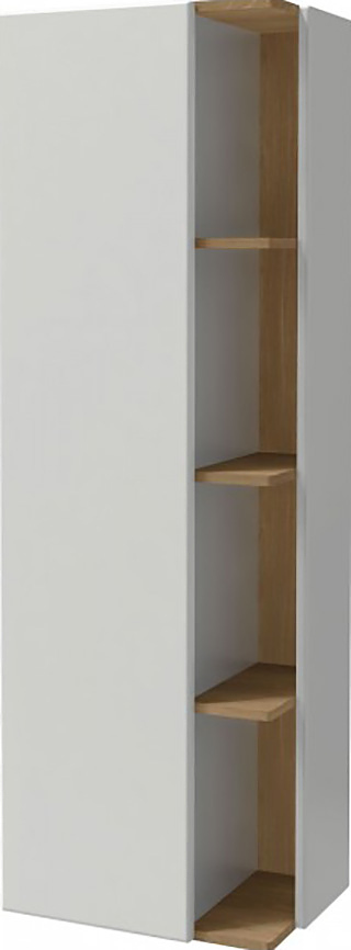 TERRACE EB1179G-M61 50х150 см, левая, мягкая черная