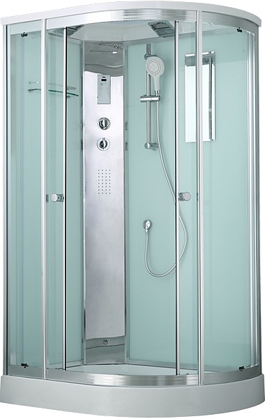 Comfort T-8802 L Fabric Glass 120х85х220 см, левая