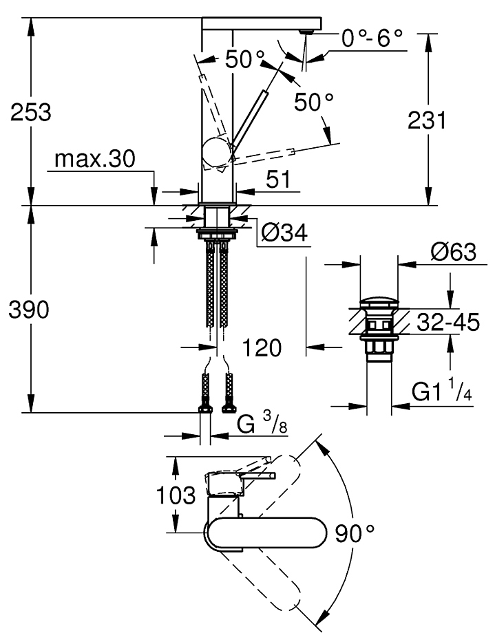 Plus 1/2″ L-SIZE 23873003